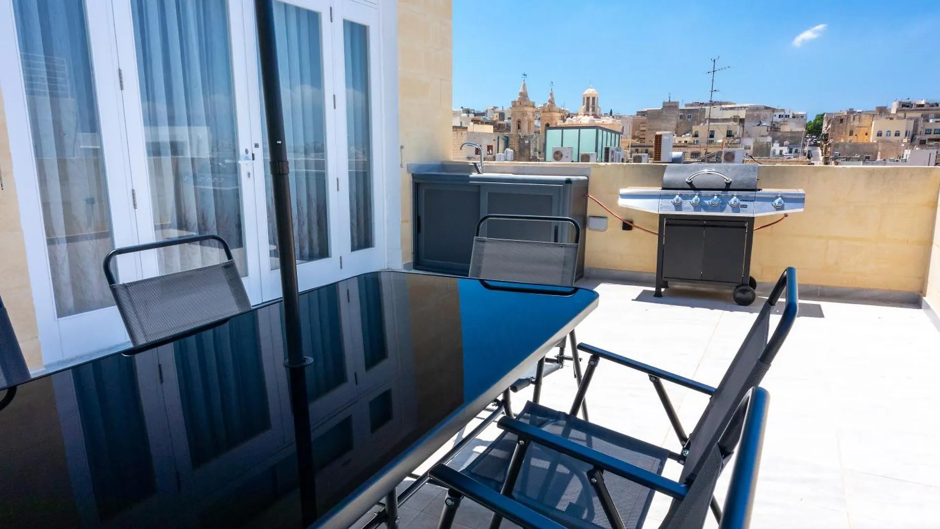 Penthouse Cathedral And Seaview Terrace Apartment Valletta Malta