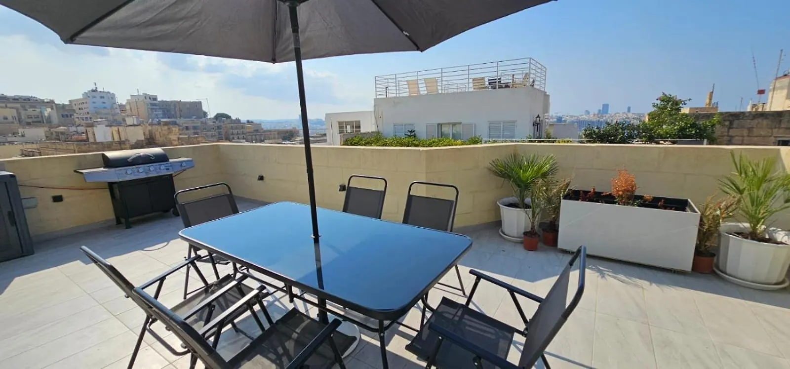 Penthouse Cathedral And Seaview Terrace Apartment Valletta Malta